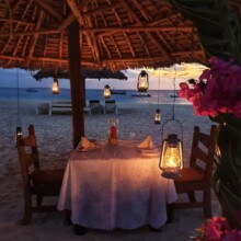 kendwa beach dinner