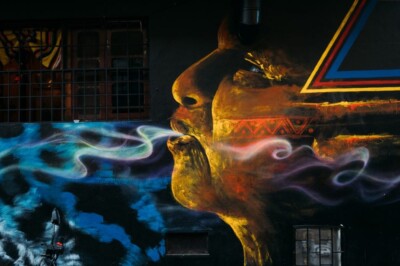 kolumbija, bogota, grafiti